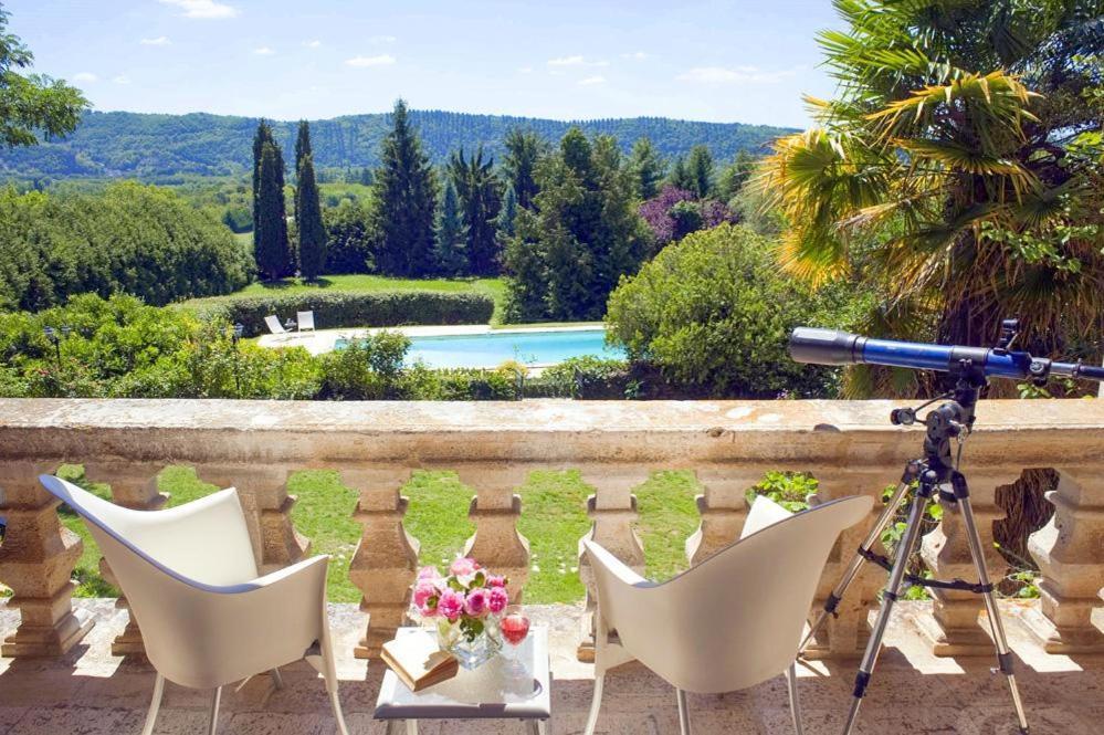 Вилла Chateau Du Raysse Cazoules Экстерьер фото