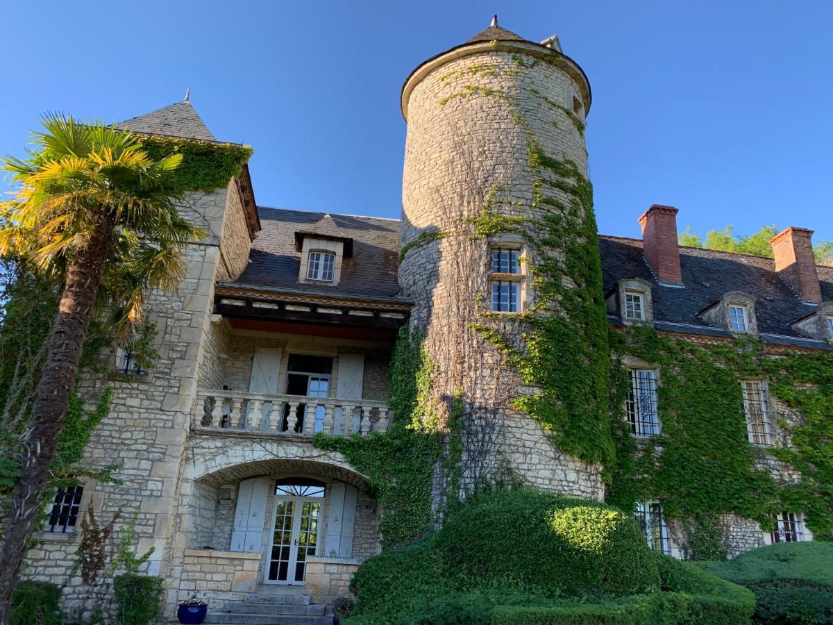 Вилла Chateau Du Raysse Cazoules Экстерьер фото