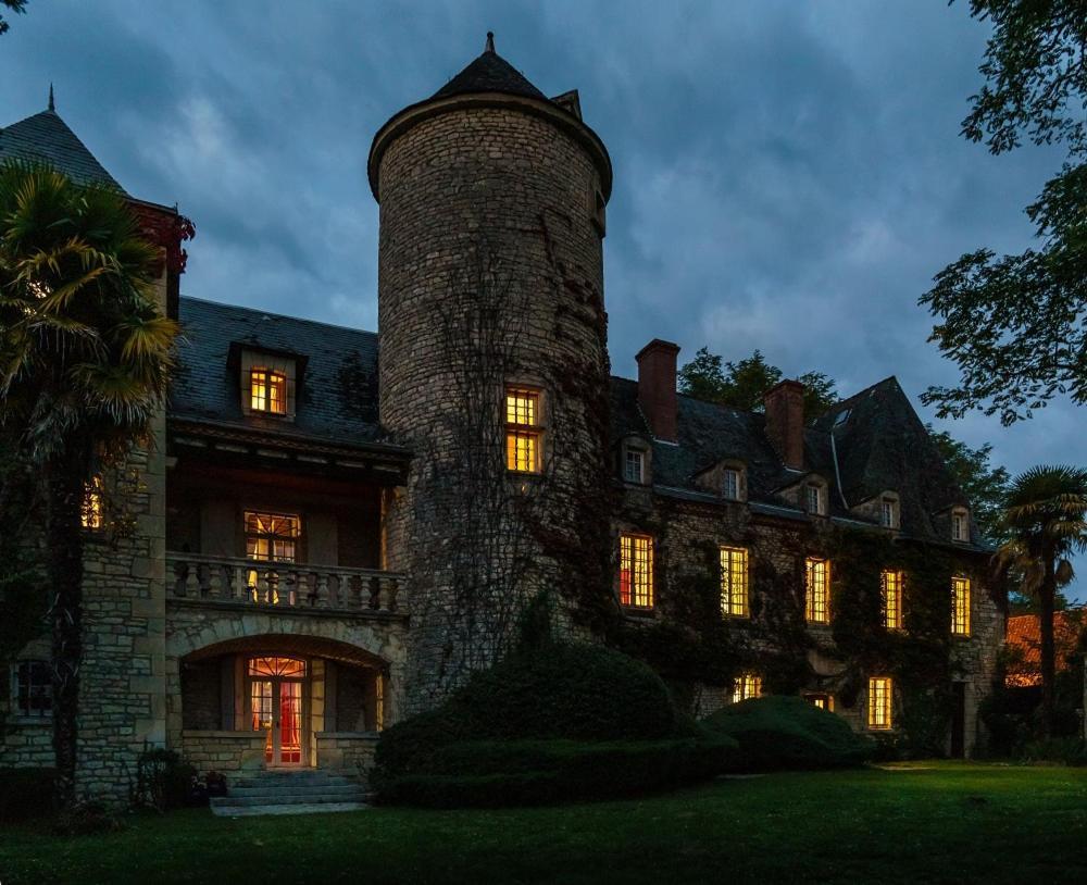 Вилла Chateau Du Raysse Cazoules Экстерьер фото