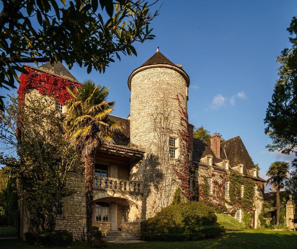 Вилла Chateau Du Raysse Cazoules Экстерьер фото